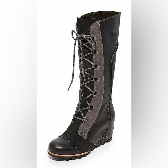 Sorel Cate the Great Wedge Boots 9.5 - Picture 2 of 14